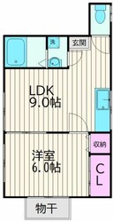 梅屋敷駅 徒歩1分 2階の物件間取画像